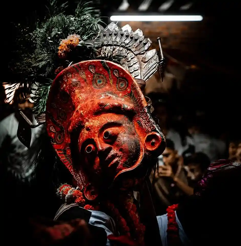 Traditional Nepali cultural performance